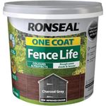 Ronseal One Coat Fence Life Charcoal Grey 5 litre