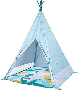 Badabulle Teepee, Baby Tent UV Protection UPF 50+, Indoor or Outdoor Tipi Tent - Waterproof Mattress