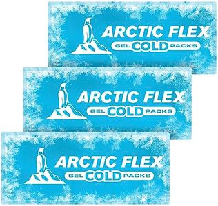 Arctic Flex Gel Replacement Packs - Sized for Knee Ice Brace - Cold and Hot Therapy for Injuries, Pain Relief, Swelling - for Reusable Compression Wrap - for Athletic Injury, Women and Men