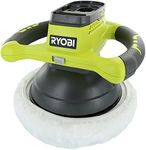 Ryobi P435 One+ 18V Lithium Ion 10 Inch 2500 RPM Cordless Orbital Buffer / Polisher with 2 Bonnets (Battery Not Included Power Tool Only)