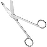 MABIS Precision Lister Bandage Scissors Shears, Stainless Steel, 7.25 Inches