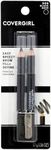 Easy Breezy Brow Set - 500 Black by CoverGirl for Women - 3 Pc 2 x 0.6oz Eyebrow Pencil, Sharpener