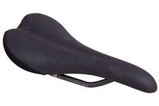 WTB Volt Bike Saddle - Comfortable Medium Thickness Padding, Contoured Shape with a Flex-Tuned Shell - Lightweight MTB Saddle for Optimal Support & Performance (Narrow Width and Carbon Rails)