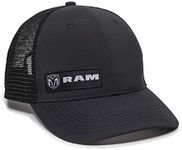 Outdoor Cap Standard RAM12A Black, One Size Fits