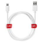 JuicEBitz 5m/16ft FAST 2.4A Micro USB Charger Cable compatible with Android Phones & Tablets: Samsung Galaxy A10 S7 S6 S5 Tab S2 TabA/LG W30 K50 / Cubot/HTC/Sony (White)