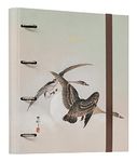 Grupo Erik Japanese Art 4 Ring Binder - Premium A4 Folders Ring Binder - 10.6 x 12.6 inches / 27 x 32 cm - Ring Binder A4 - A4 Ringbinder - 4 Ring Binder A4 - Cute Stationery