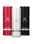 The Man Company Body Spray Combo Pack For Men, Blanc, Fire & Night | Long-Lasting Fragrance, Everyday Use Deo, 150ml (Pack Of 3)