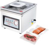 VEVOR Chamber Vacuum Sealer, 320W Sealing Power, Vacuum Packing Machine for Wet Foods, Meats, Marinades and More, Compact Size with 12.6 in Sealing Length, Applied in Home Kitchen and Commercial Use