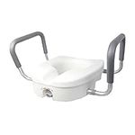 Raised Elevated Toilet Seat W/Adjus