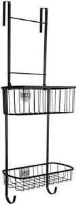 L.T. Williams Over Screen Swing Arm Shower Caddy, Black