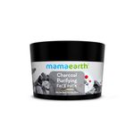 Mamaearth Charcoal Purifying Face Pack with Activated Charcoal & Glycolic Acid for Skin Detoxification Natural, DIY-like Texture | Detoxifies Skin | Crafted with Nature’s Best Ingredients | Free From Harmful Chemicals