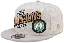 New Era Boston Celtics 2024 NBA Champions 9FIFTY Locker Room Snapback Hat