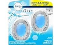 Febreze Small Spaces Air Freshener, Linen & Sky, Odor Eliminator for Strong Odors, 2 Count