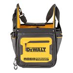 DEWALT 11 in. Electrian Tote Tool Bag, Water Resistant Compartment, 34 Pockets (DWST560105)