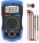 Digital Multimeter GR-4070L Inductance LCR Meter, 1999 Counts Capacitance Resistance Meter, hFE Test Multimeter, Manual Range, Back Light, Auto Power Off, Testing Meter Tool
