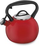 CUISINART CTK-EOSTRR Valor Porcelain Enamel on Steel Tea Kettle, Red