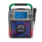 Singing Machine STVG782BK Groove XL Karaoke System with Bluetooth and Voice Effects, Black