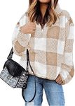BTFBM Women Sherpa Pullover Quarter