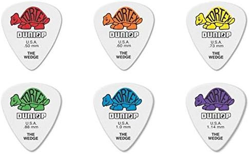 Dunlop Tortex The Wedge Picks Sample Mix Pack (2 of each gauge)