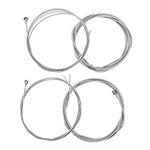 Electric Bass Strings 4 Set of Steel Plated Gauge Strings Bass Guitar Parts 1mm 1.4mm 2mm 2.5mm Electric Guitar Accessories