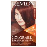 Revlon ColorSilk Hair Color, [31] Dark Auburn 1 ea (Pack of 3)