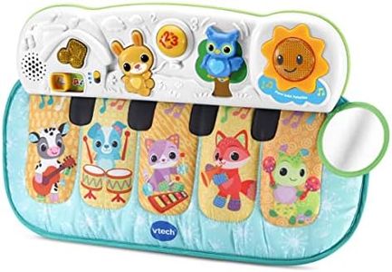 VTech Baby - Piano bebé Pataditas musicales | Juguete de cuna para bebés +3 meses | Versión ESP | Multicolor