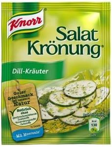 Knorr Salatkrönung Dill Kräuter (dill herbal) (5 Pc.) 3 Packs