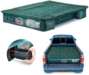 Pittman Truck Bed Air Mattress for 6.5 Foot Inflatable Truck Bed Mattress with Built in Pump - Fits Full Size Short Pickups - Blow Up Pickup Matress for Camping Fits F150, Silverado & Tundra - PV202G2