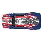 LAEGENDARY 1:16 Scale RC Cars Replacement Parts for Sonic Truck: Car Shell - Part Number SN-SJ01BR – Blue and Red