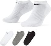 Nike SX7673-964 U NK EVERYDAY CUSH NS 3PR 132 Socks Unisex MULTI-COLOR M