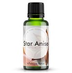 The Premium Nature Star Anise Essential Oil for Skin | 100% Natural | Star Anise Essential Oil Diffuser | Anise Oil for Hair, Candle Making, DIY & Aromatherapy | Sweet Spicy Scent, 30 mL