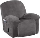 Smarcute Velvet Plush Recliner Cove