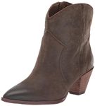 Vince Camuto Women's Salintino Cone Heel Bootie Ankle Boot, Tobacco, 4 UK