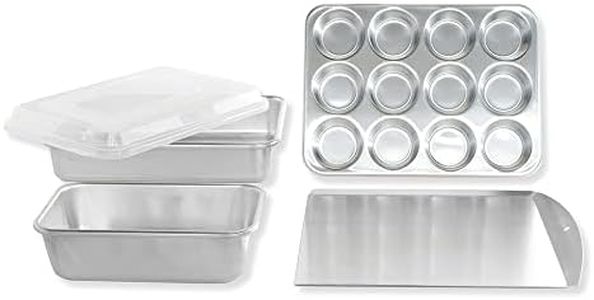 Nordic Ware 5-Piece Baking Set, Metal