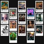 Raftaar | Raftaar Songs Polaroids (Set of 15) | Raftaar's All Black, Woh Raat, Aage Chal Songs Mini Poster (8 x 6 cm) Posters for Phone Accessories, Bedroom, Office, room decoration (Raftaar)