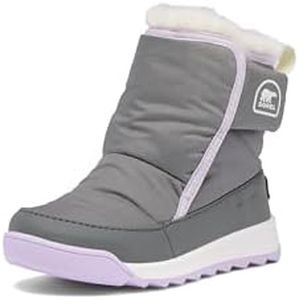 SOREL Children's Whitney ll Plus Waterproof Bootie - Quarry, Lavender Cloud - 12