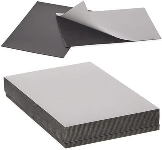 Magnetic Sheets with Adhesive Backing, Flexible Peel and Stick (4 x 6 in, 24 Pack)