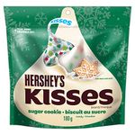 HERSHEY'S KISSES Sugar Cookie - Christmas Candy Stocking Stuffers, 180g