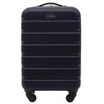 Travelers Club Harper Luggage, Navy, 20-Inch Carry-On, Harper Luggage