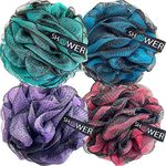 SHOWER BOUQUET Loofah-Charcoal Bath