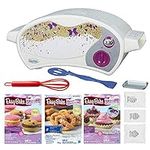 FIVE DEALS Easy Bake Oven Star Edition + Chocolate Chip and Pink Sugar Refill + Red Velvet Cupcakes Refill + Party Pretzel Refill Pack + Mini Whisk.