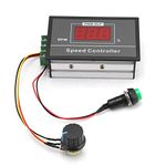 PWM DC Motor Speed Controller, Stepless Speed Control Switch Controller, 30A DC6-60V 12V 24V 36V 48V