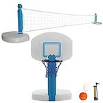 BlueBay 2-in-1 Pool Basketball Hoop