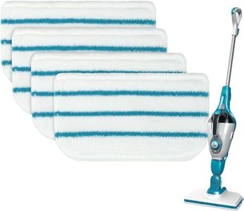 Utiz 4 Pack Microfibre Cleaner Pads FSM Type Washable For Black & Decker FSM13E1 Steam Mops