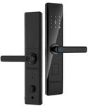 STONICS Smart Door Lock Unlock Fingerprint, Mobile App, RFID Card, PIN Code, Mechanical Key & Remote Access Smart Lock with Visitor Mode, Short Rent Mode, Nanny Mode & Passage Mode for Home (ST-102)