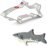 Shark Cookie Cutter 6.25" Made in USA by Ann Clark