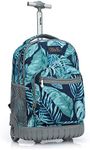 Tilami Rolling Backpack 19 inch Wheeled Boys Girls Travel School Student Trip…