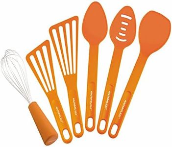 Rachael Ray 55737 Tools and Gadgets 6-Piece Kitchen Tool Set, Orange