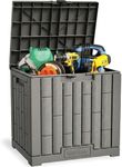EAST OAK Deck Box, 31 Gallon Indoor
