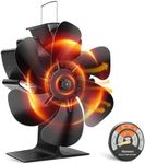 Hanaoyo Wood Stove Fan, 6 Blades Wo